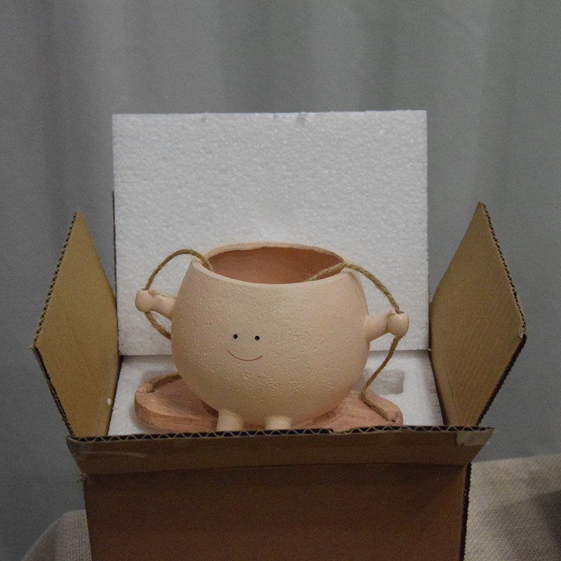 Swing Buddy Planter – Cute Hanging Plant Pot